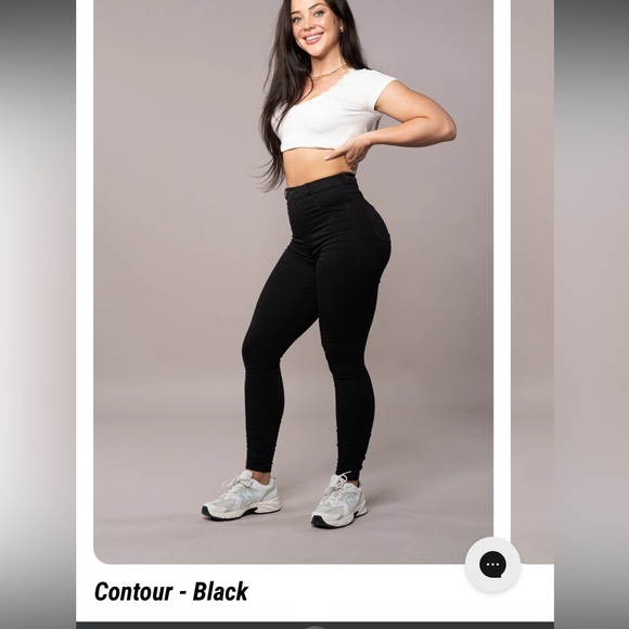 Contour FITJEANS - all black, new with tags, size S - Picture 4 of 4